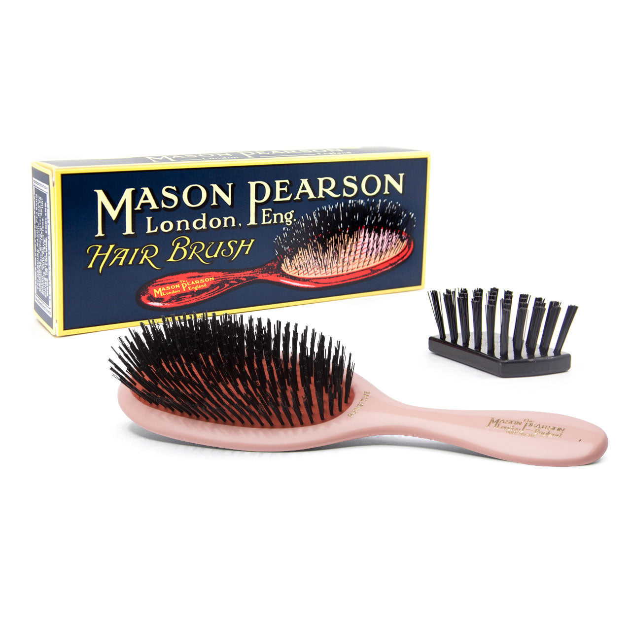 Buy Mason Pearson Sensitive SB3 – Boar Pure Health Click \'Handy\' Bristle Hairbrush Beauty 